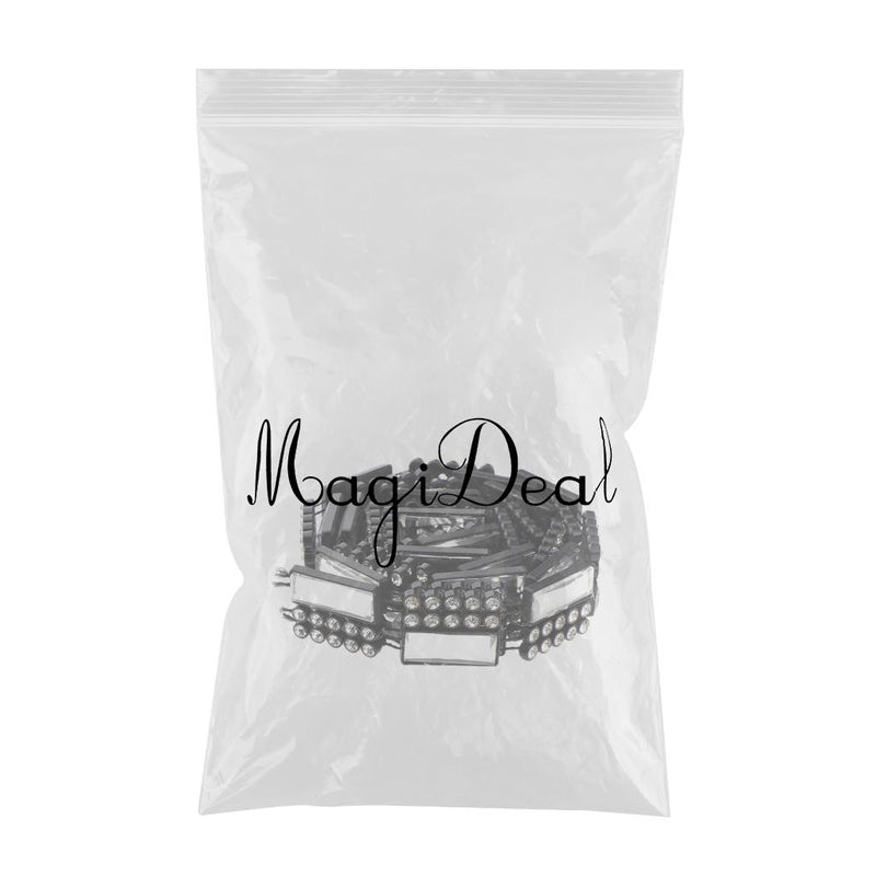 1 Yard Geometric Rhinestone Chain Crystal Trim Ribbon DIY Wedding Dress Decor