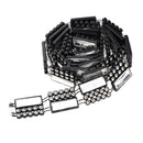 1 Yard Geometric Rhinestone Chain Crystal Trim Ribbon DIY Wedding Dress Decor