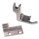 Feed Dog & A10 Presser Foot Set for Standard Industrial Sewing Machines