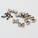 10 Sets Double Cap Rivets 19 X 14mm Stud Rapid Rivets Leather Craft Repair