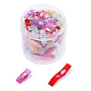 100pcs/Pack 2 Sizes Plastic Sewing Clips Sewing Accessories for Cloth, Crocheting, Paper Clamps