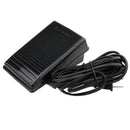 Black Household Sewing Machine Foot Controller with Power Cord 110V 0.5A