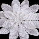 2pcs Embroidery Lace Flower Applique Patch Sewing Craft Clothings Decoration
