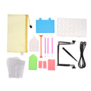 33Pcs A4 LED Light Tablet Board Pad USB Cable Stand Holder for Diamond Painting Artists Drawing Sketching Animation