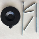 Universal Black Metal Base Single Cone Spool Stand Thread Holder
