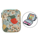Knitting Crochet Hook Needles Case Empty Zipper Bag Organizer Green