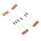 10pcs DIY Red LED Round Flash Electronic Production Kit Component Soldering Training Practice Board