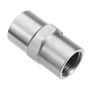 3pcs 1/8 Inch NPT Female Thread Fitting PCP CO2 Air Hose Pipes Hex Nipple Fittings