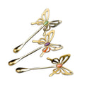 KCASA Tea Spoon Three-dimensional Butterfly Creative Design Elegant Aluminum Alloy Coffee Tea Spoon