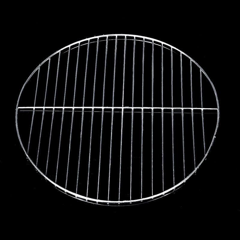 25cm Round BBQ Grill Grate Charcoal BBQ Grill Pan Replacement Metal Cooking Barbecue Mesh Frame