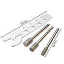 Chain Saw Sharpening Attachment Sharpener Guide Drill Adapter Tool