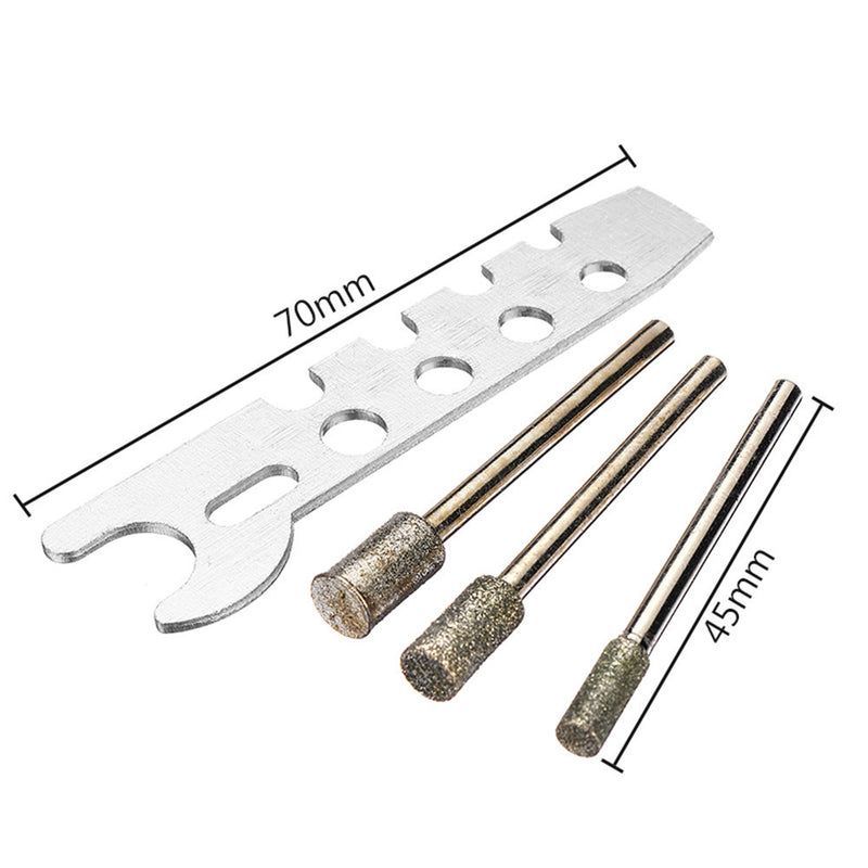 Chain Saw Sharpening Attachment Sharpener Guide Drill Adapter Tool