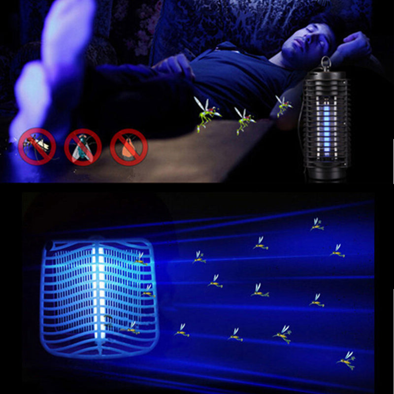 LED Electric Mosquito Light Poisonless Fly Bug Insect Killer Trap Lamp 110/220V for Home Hall Hotel Office