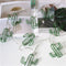 1.5M 3M Battery Powered Ins Popular Green Metal Hollow Cactus LED String Light for Room Festival Decoration