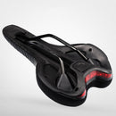 WEST BIKING Bike Saddles With 3 Modes Safety Taillight Outdoor Breathable Shockproof Waterproof Cycling Saddle Bike Seat Bike Cushion