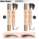 Music Flower Makeup Eyebrow Pen Eyebrow Dyeing Cream Brush Lasting Cosmetics