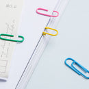 Jordan&Judy JJ-YD0019 150 Pcs/Set Of 29mm Colorful Paper Clips Binder Clips Notes Classified Clips Children'S Student Stationery School Office Supplies