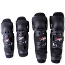 Motorcycle Sports Racing Protective Knee Elbow Pads Kits For Pro-Biker