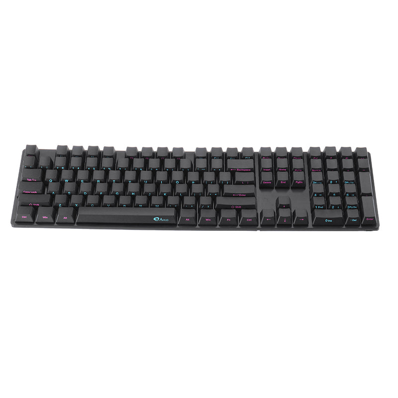 AKKO Midnight Side Printed PBT OEM Height Keycaps 108 Key Keycap Set for RK919 Mechanical Keyboard