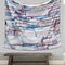 3D Brick Stone Pattern Psychedlic Tapestry Room Bedspread Wall Hanging Throw Decorations