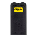 Alonefire C2 3.7V 2 Slot Battery Charger Universal Smart Chargering for Rechargeable Batteries Li-ion 18650 26650 14500