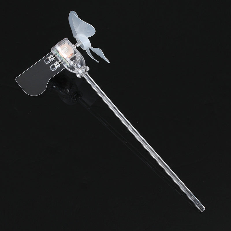 Vertical DIY Project Turbines LED Windmill Small DC Motor Wind Blades Wind Generator