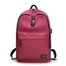 Mark Ryden four Colors USB Charging Backpack student Casual Laptop Bag Large Capacity Stylish Outdoor Travel  Anti-Theft School Bag