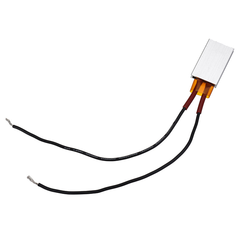 10pcs AC220V 3~20W 80 Degree PTC Ceramic Electric Heating Plate Aluminum Shell Constant Temperature Air Heater
