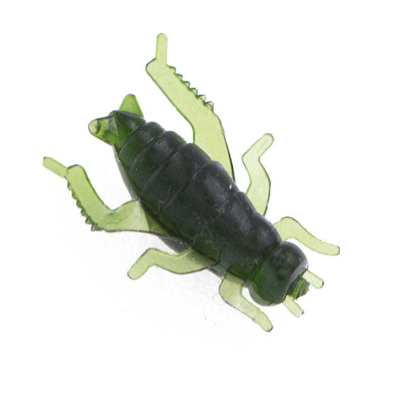 ZANLURE 50pcs/set 2.5cm 0.6g Soft Lure Artificial Cricket Bait Fishing Lure Insect Bait