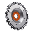 4 Inch Grinder Disc with Chain 22 Tooth Fine Cut Chain Wood Carving Disc