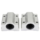 2Pcs SCS8UU Linear Motion Ball Bearing Slide Bushing for CNC