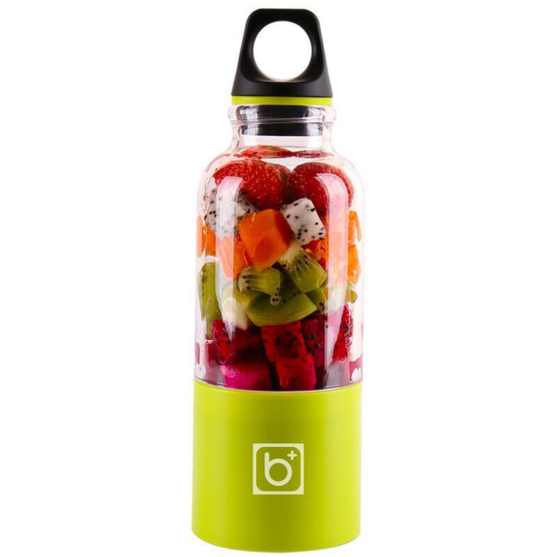 500ml Upgraded Portable Blender Juicer Cup USB Electric Automatic Vegetables Fruit Juice Maker Cup Mixer Bottle