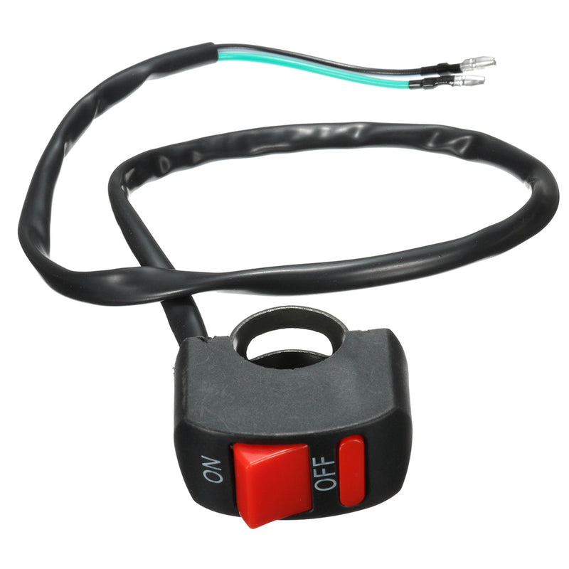 7/8 inch 22mm On Off Kill Stop Button Switch Light Horn Motorcycle Dirt Pit Quad Bike