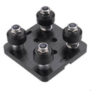 Machifit V-Slot V Gantry Plat Special Slide Plate Five Roulette for 2040 Aluminum Profile