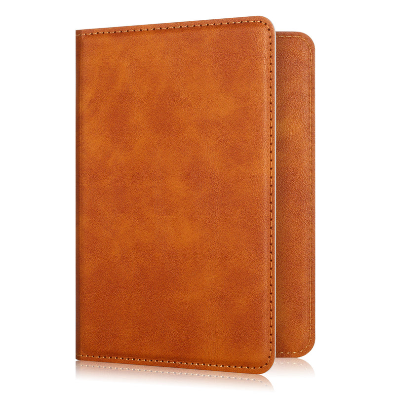 Printing Passport Tablet Case - Brown