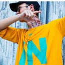 Retro Hip Hop Titanium Steel Punk Rock Gesture Pendant Necklace