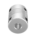 Machifit 6.35mm x 10mm Aluminum Flexible Shaft Coupling CNC Stepper Motor Coupler Connector