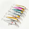 ZANLURE 7Pcs/Set 10cm 9.4g Dive Minnow Fishing Lure Bass Crank Bait Rattle Lure Tackle