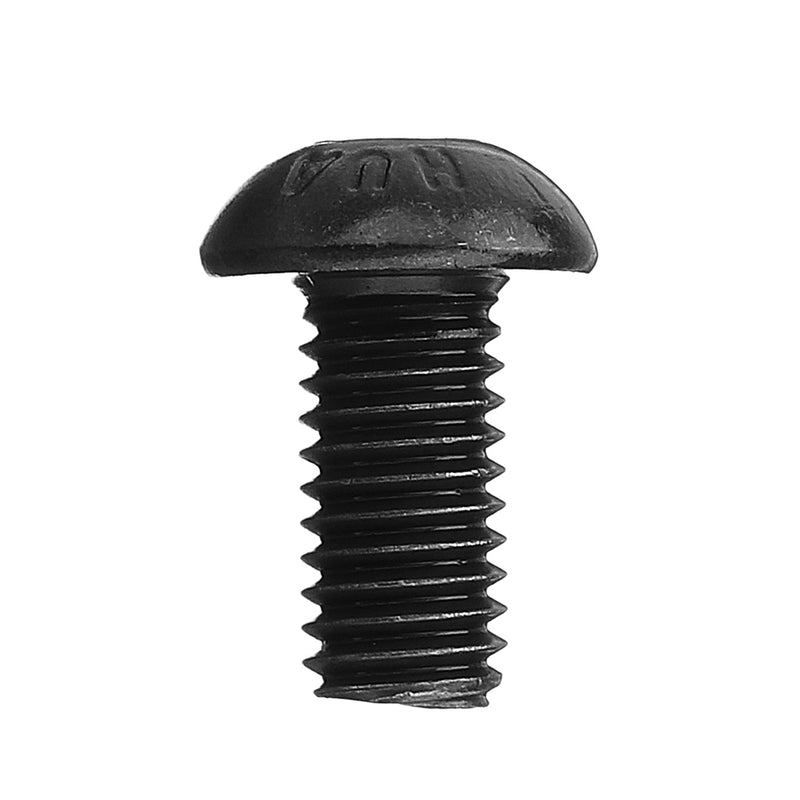 Suleve M5CH8 50Pcs M5 10.9 Grade Carbon Steel Hex Socket Cap Head Screw 6-40mm Optional Length