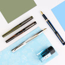 Moonman N3 Celluloid Acrylic Beautiful Stripes Fountain Pen EF 0.38mm Nib Fashion Excellent Office Writing Pen Gift Set