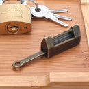 Montessori Locks and Keys with Bamboo Tray Practical Life Material Educational Toys for Children Preschool Learning Materials