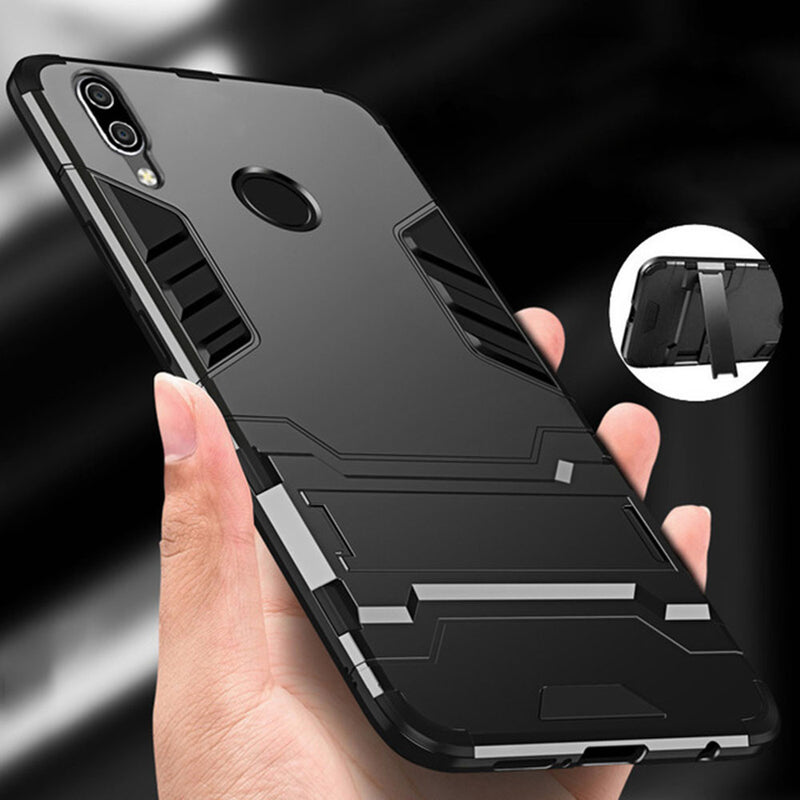 Bakeey Armor Shockproof with Desktop Stand Back Cover Protective Case for Xiaomi Redmi Note 7 / Note 7 Pro