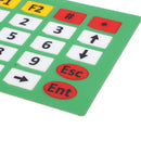 3pcs 4x5 20 Button Display Membrane Switch Matrix Keyboard Button Control Panel with Light