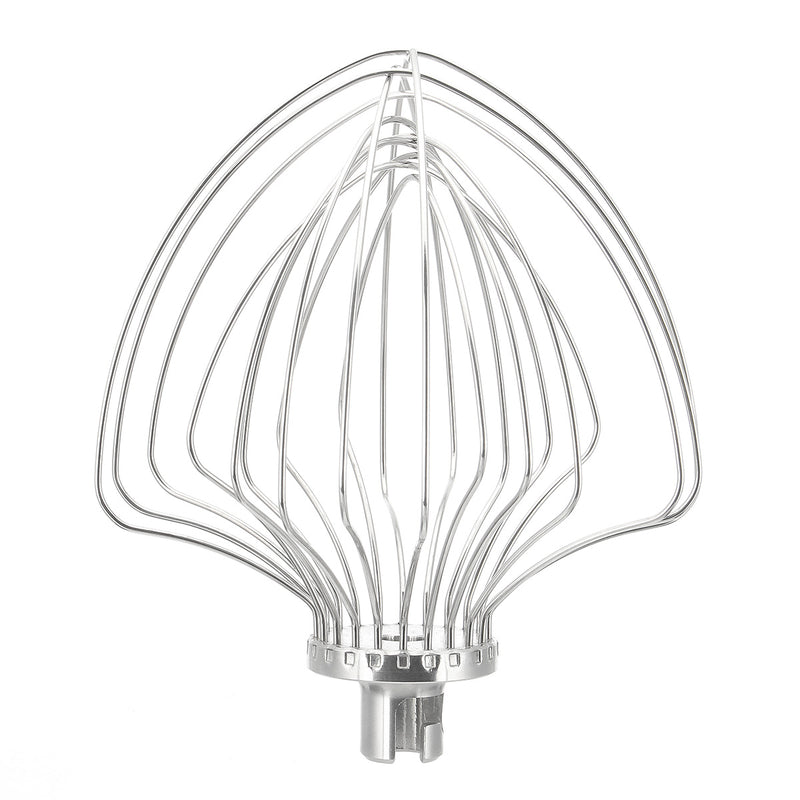 11 Wire Whip Egg Beater Mixer Whisk Beater Stainless Steel For KitchenAid 5K7EW