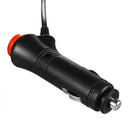 4PCS DC12V 5050 SMD F8 Car Interior LED Atmosphere Neon Rigid Strip Light Music Control Lamp + 20Keys Remote Control