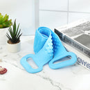 68cm Silicone Double-Sided Back Scrubber Comfortable Skin-Friendly Body Massage Manual Massager