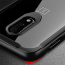 For OnePlus 7 Case Bakeey Armor Shockproof Acrylic Transparent Soft TPU Bumper Edge Protective Case