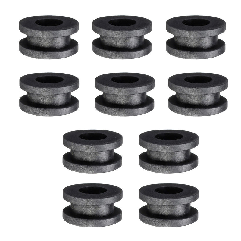 10pcs Motorcycle Rubber Side Cover Grommets Mount Set For Kawasaki Yamaha Suzuki