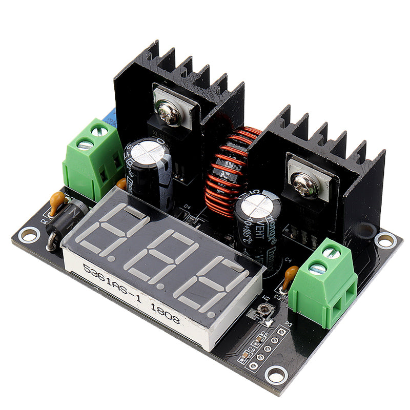 VHM-142 XL4016E1 DC 4-40 V Input DC 1.25-36V Output 8A 180KHz Regulators PWM Modulation Digital DC-DC Step Down Module Switch with Display