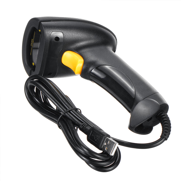 USB Laser Barcode Scanner Handheld Portable Code Bar Reader For Market Retail Store Warehouse Library